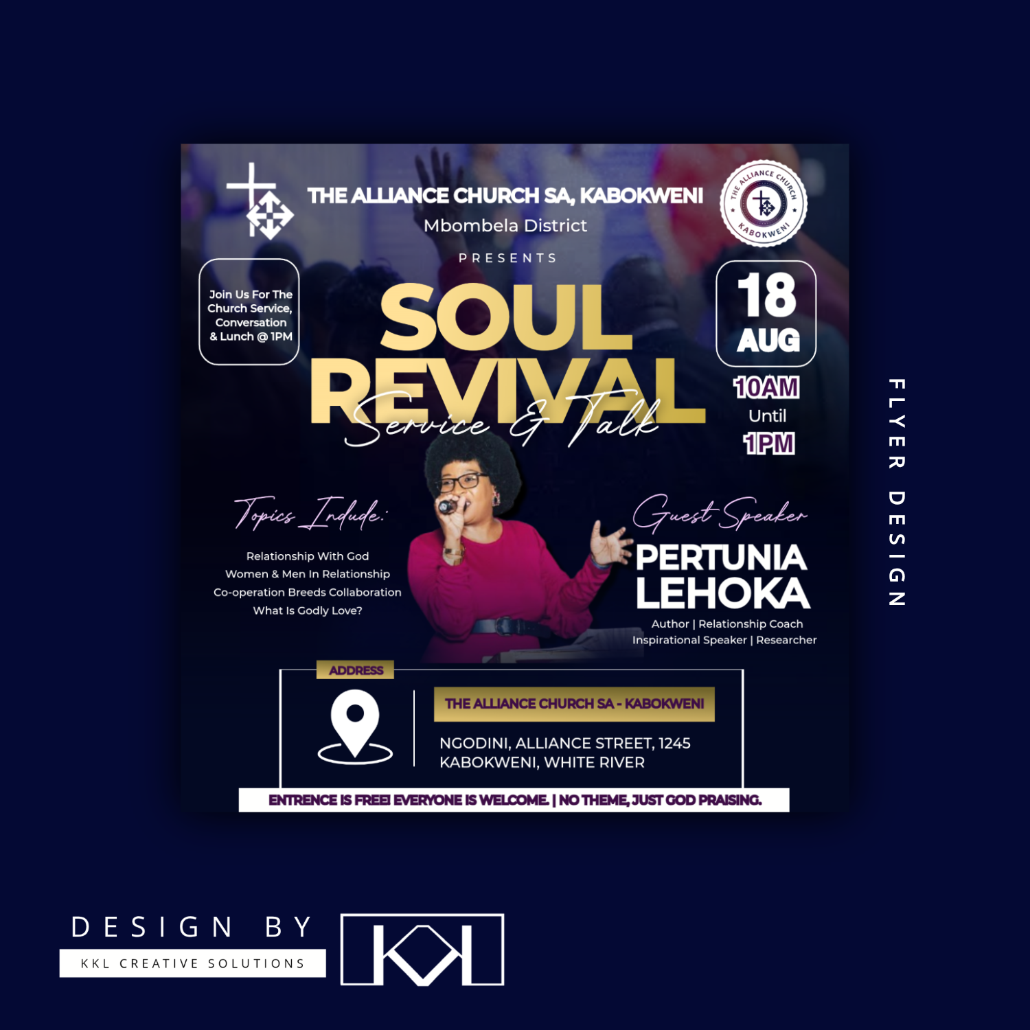 DESIGN BY KKL – SOUL REVIVAL POSTER SAMPLE